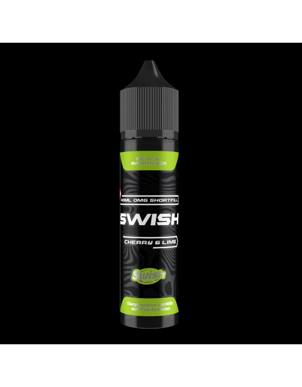 SWISH Cherry & Lime E-Liquid 40ml 0mg
