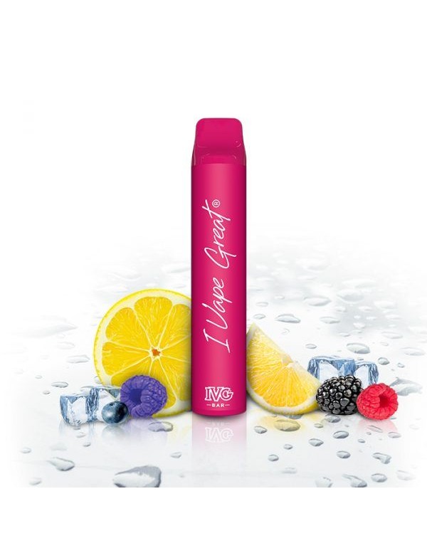 IVG BAR | Berry Lemonade ICE Einweg E Zigarette mit Nikotin