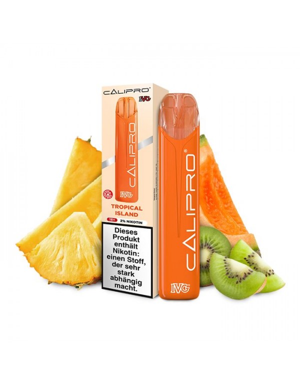 IVG E Zigarette mit Nikotin 20mg/ml IVG Calipro Tropical Island