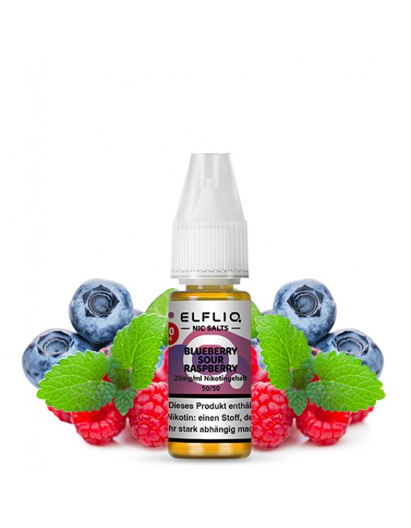 ELFLIQ BLUEBERRY SOUR RASPBERRY Nikotinsalz Liquid 20mg/ml