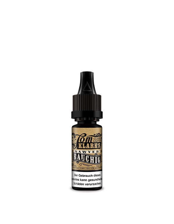 TOM KLARK Tom Sawyer Rauchig Liquid mit Nikotin 18mg/ml - 10ml