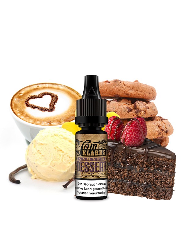 TOM KLARK Tom Sawyer Dessert Liquid mit Nikotin 6m...
