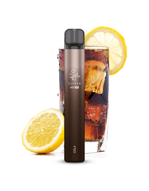 ELFBAR 600 Cola Einweg Vape Disposable V2 20mg/ml